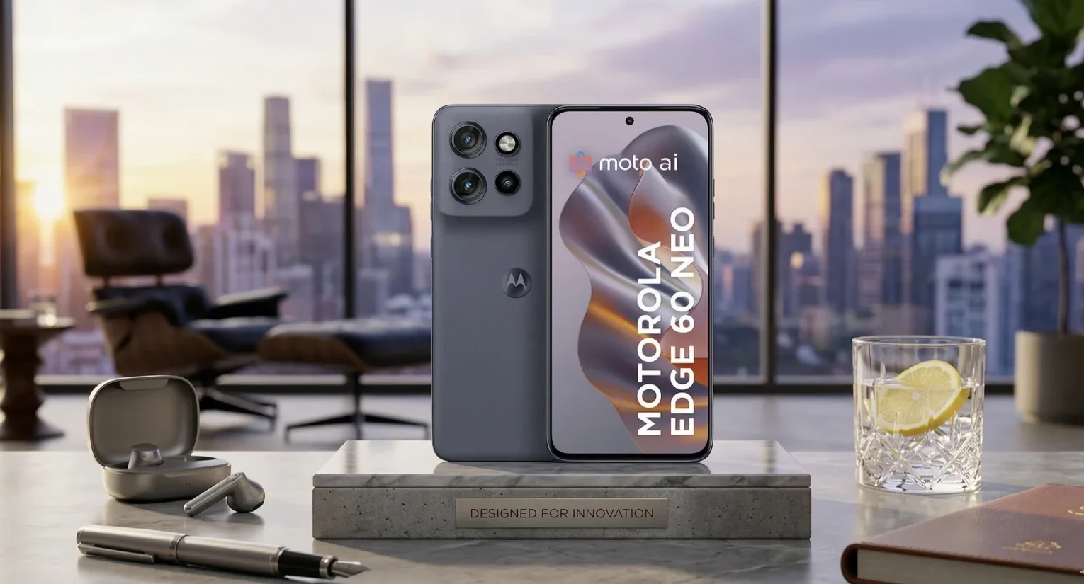 Motorola Edge 60 Neo 5G: Smartphone com Tela 1.5K e 24GB RAM em Promoção