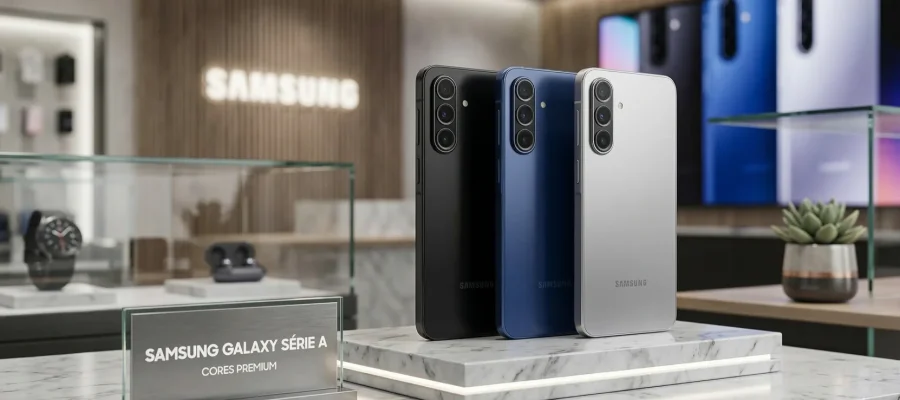 Líder de Vendas: Samsung Galaxy A17 com Proteção IP54 e NFC em Promoção